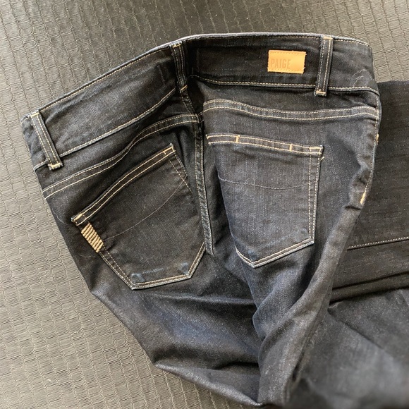 🏷 Paige | Hidden Hills Bootcut Jeans - 28, Dark Blue - Picture 4 of 12